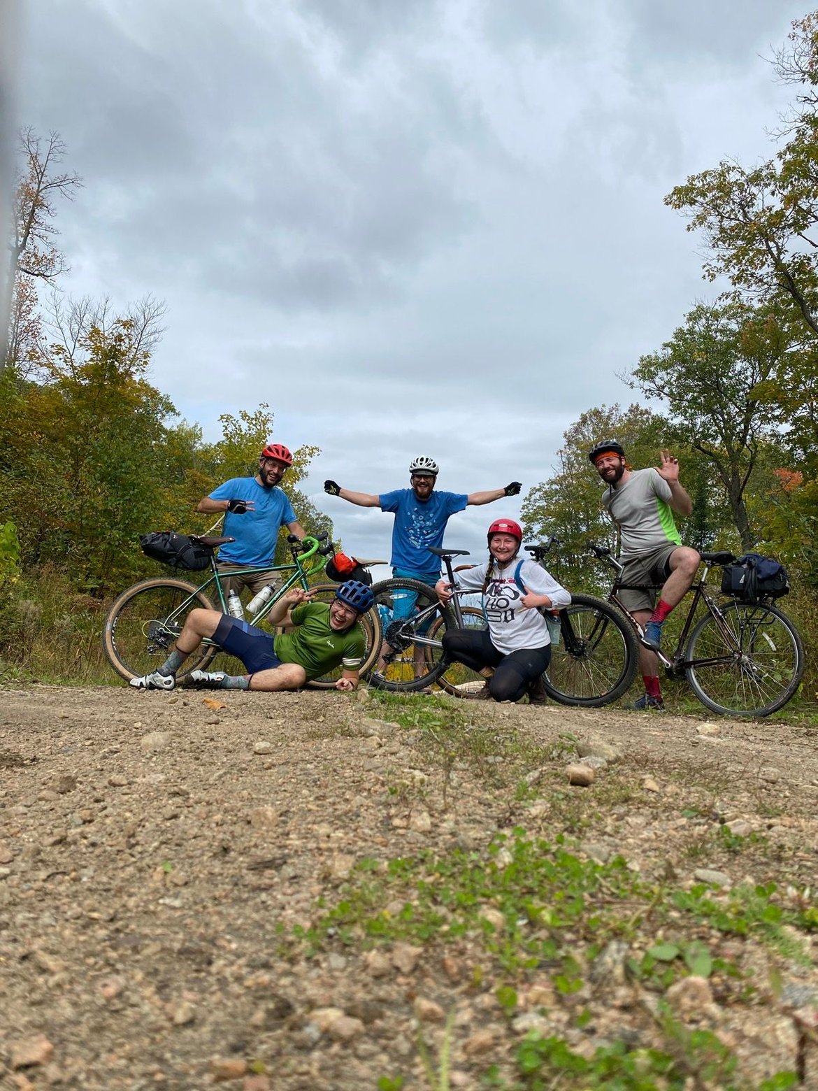 Adventure ride with the gang 