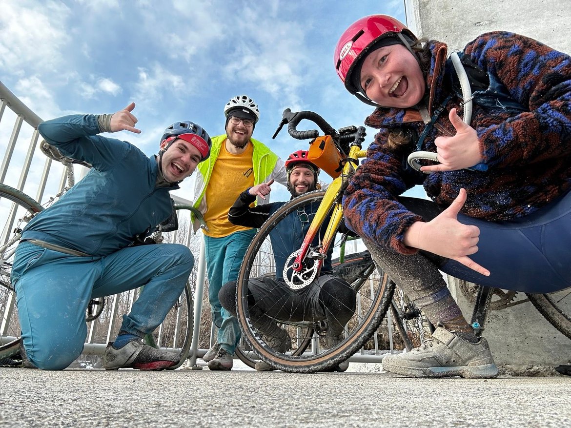 Petit Roubaix with the gang