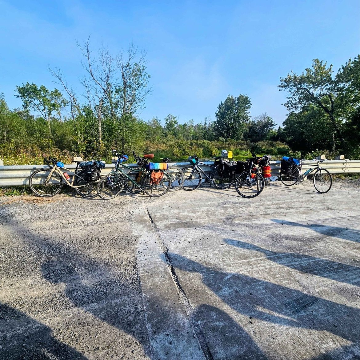 QBC Bikepacking return from Merrickville