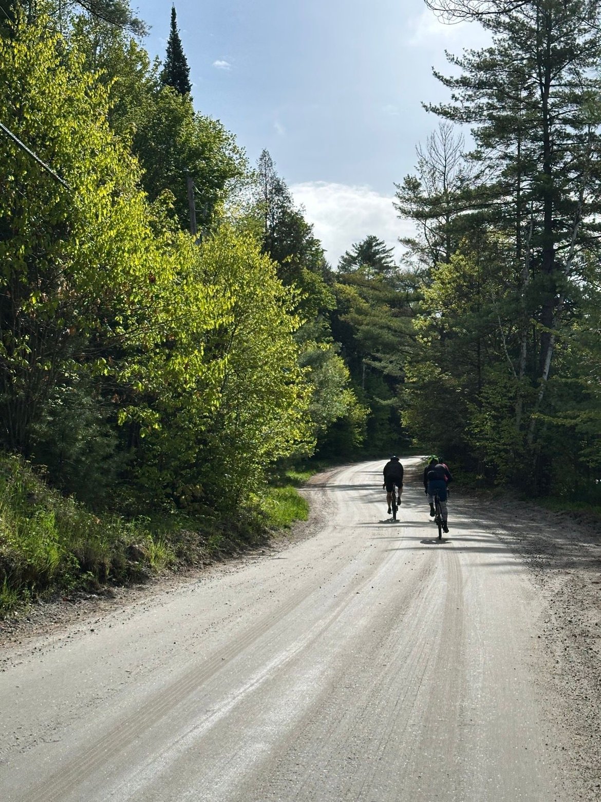 Sunday morning ride at the Summit