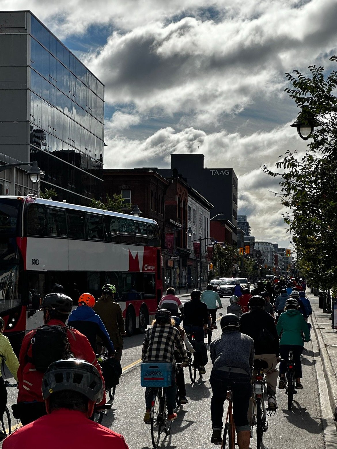 Ottawa Fall Critical Mass Ride