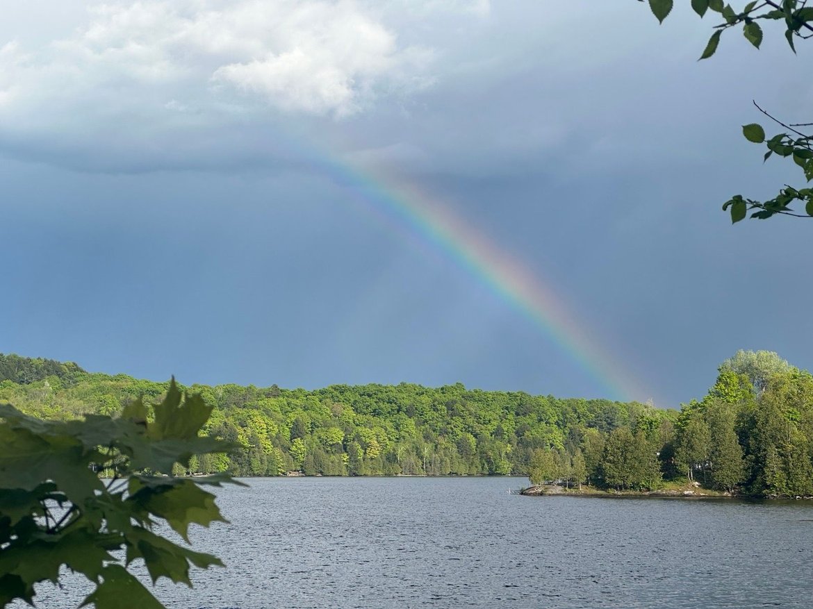 back home from summit 🌈