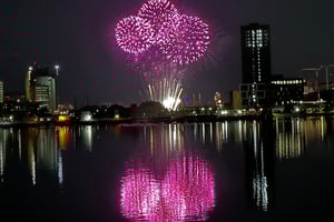 going to see the fireworks!