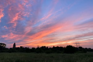 Sunset Ride through Carlington Woods