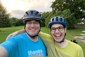 ‘tine ride with Jeremy (+ bonus bridge!)