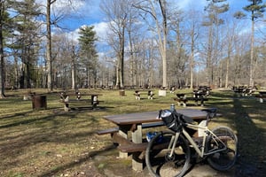 ride in the vincent massey park 