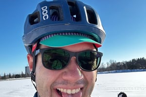 Chill winter ride by the Canal
