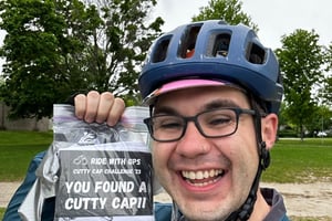 Found the Ride with GPS cap!