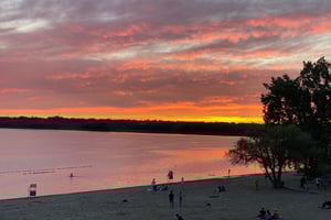 Sunset in Westboro beach