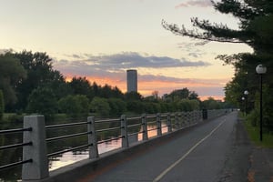 Catching the Sunset at Dow's Lake