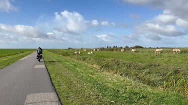 Lemmer to Ferwert #eurobiketrip