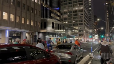 halloween critical mass ride