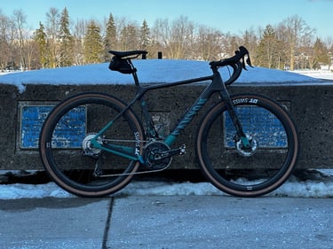 Chill winter ride by the Canal