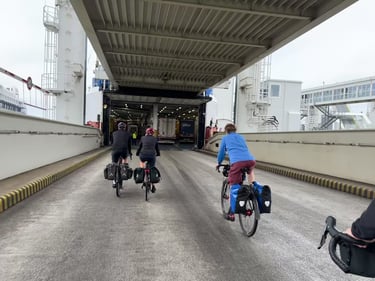 Ferry to Denmark #eurobiketrip