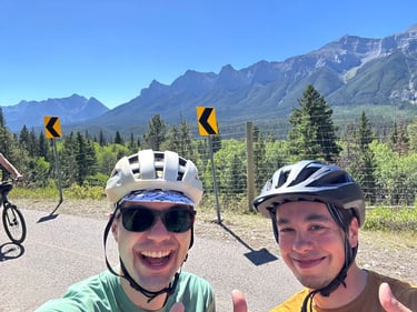 Exploring Banff with Phil
