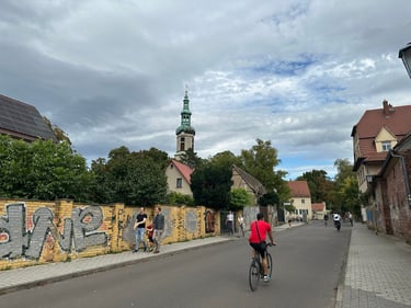 felix’s route around Leipzig
