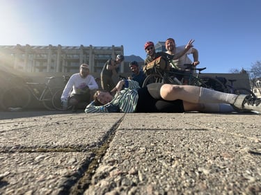 Kerianne’s bday ride with the gang