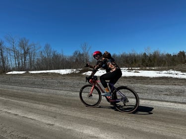 big boy Almonte Roubaix with Kerianne