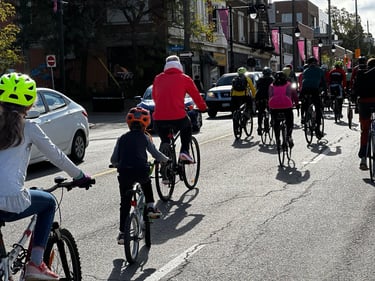 Ottawa Fall Critical Mass Ride
