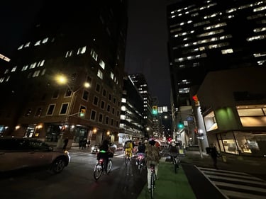 halloween critical mass ride