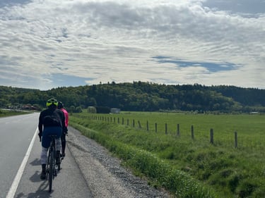 Sunday morning ride at the Summit