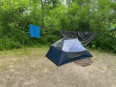 riding back from plaisance