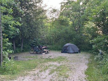 going camping to Plaisance!