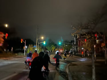 halloween critical mass ride
