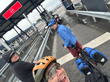 Ferry to Denmark #eurobiketrip