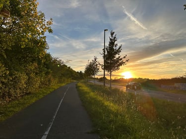 wandering around leipzig