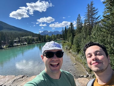 Exploring Banff with Phil