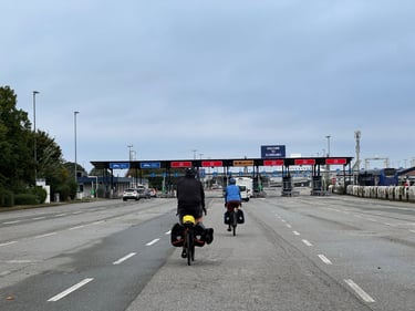 Ferry to Denmark #eurobiketrip