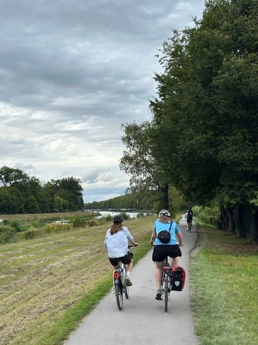 felix’s route around Leipzig