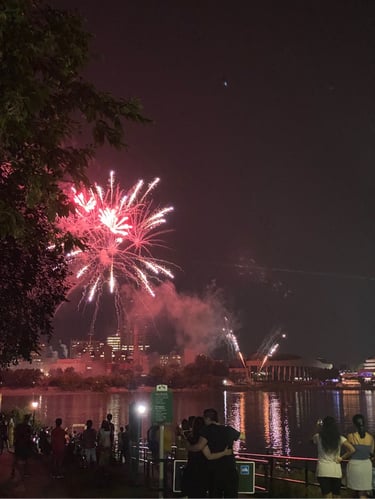 perfect summer night ride