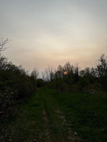 Riding around Shirley’s Bay