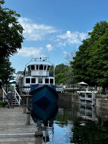 Chaffey’s Lock to Ottawa through Merrickville