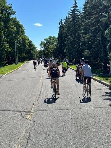 Ottawa Critical Mass Ride 2024