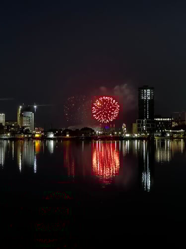 going to see the fireworks!