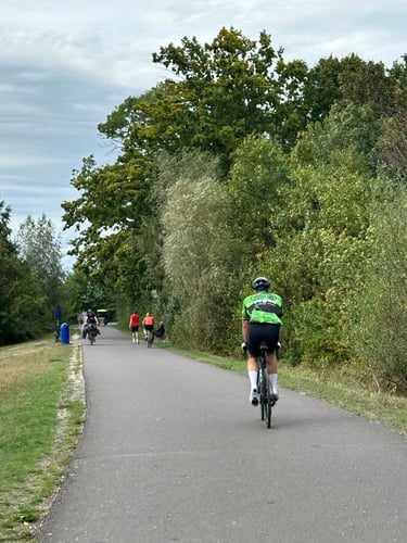 felix’s route around Leipzig