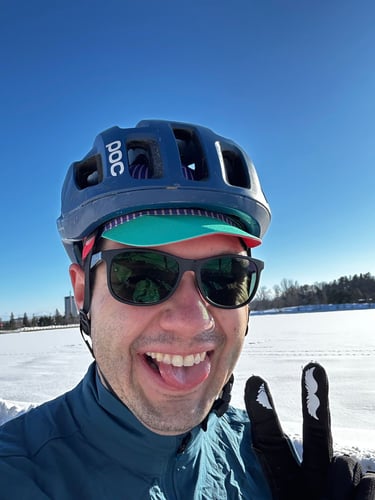 Chill winter ride by the Canal