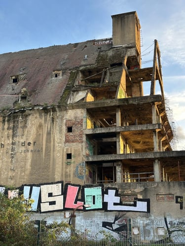 wandering around leipzig