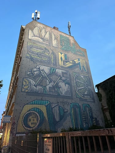 wandering around leipzig