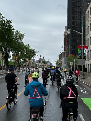 Ottawa Critical Mass Ride