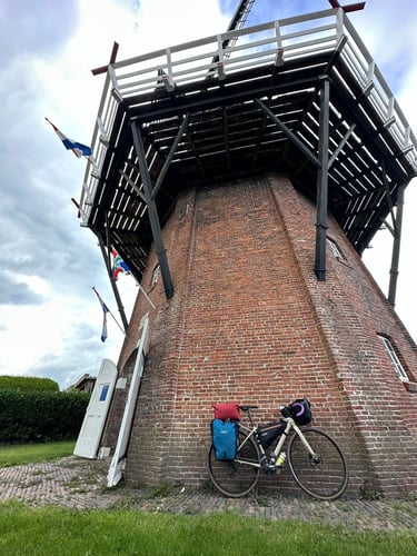 to Winsum #eurobiketrip