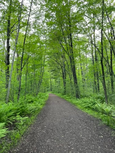 sunset gravel with Kerianne