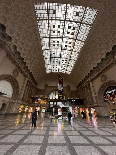 to Leipzig Hauptbahnhof