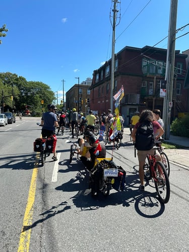 Ottawa Critical Mass Ride 2024