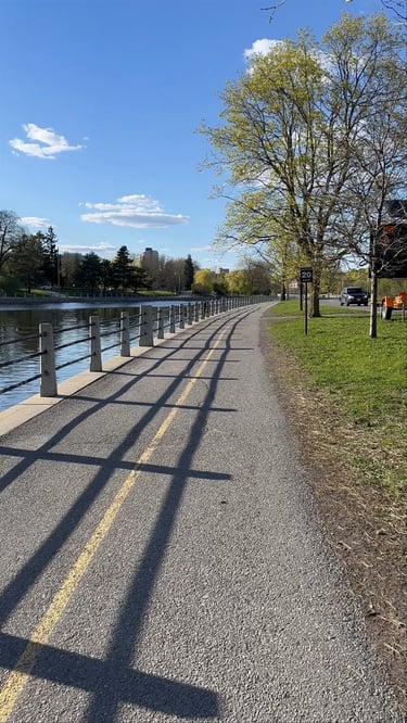 Riding around the Greenbelt