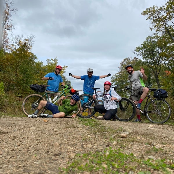 Adventure ride with the gang 