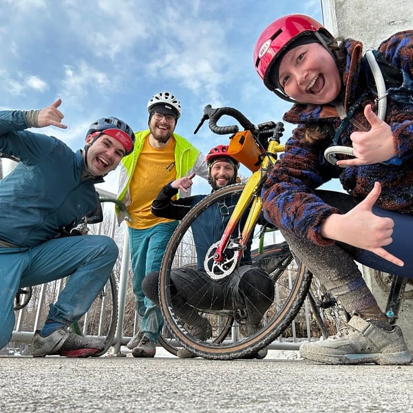 Petit Roubaix with the gang